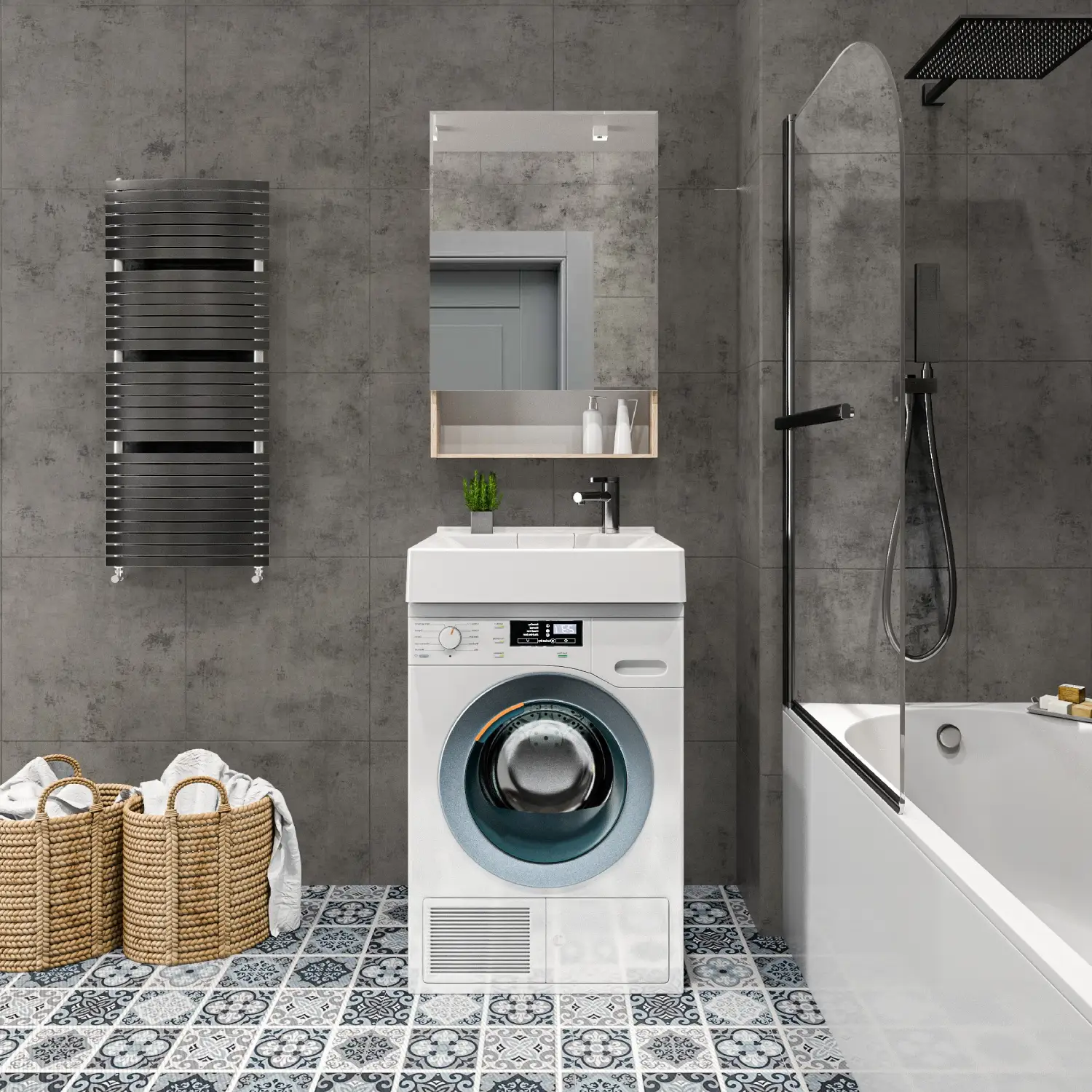 Купить Раковина ЛОНДРИ/LAUNDRY 600х600