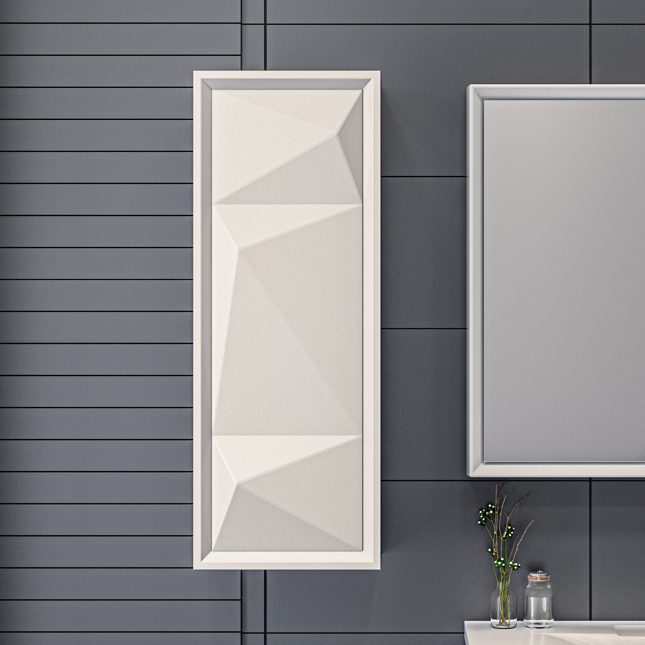 Купить Пенал РОМБ/Romb 30П 1д. White L