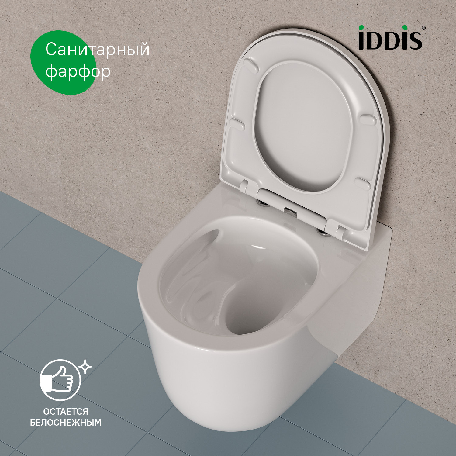 Купить Унитаз подвесной IDDIS Слайд SLIRDSEi25