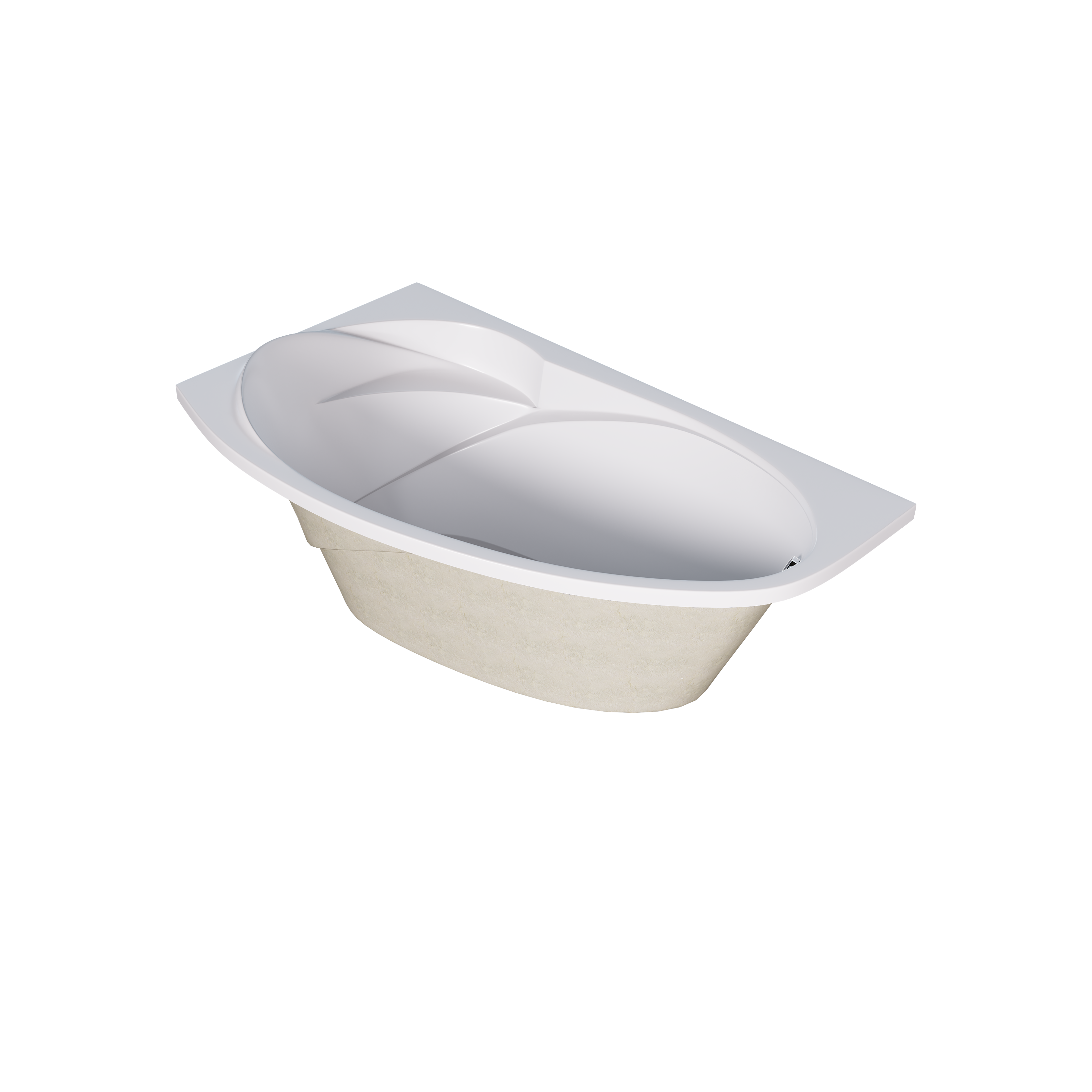 Ванна акриловая Marka One JULIANNA 160x95