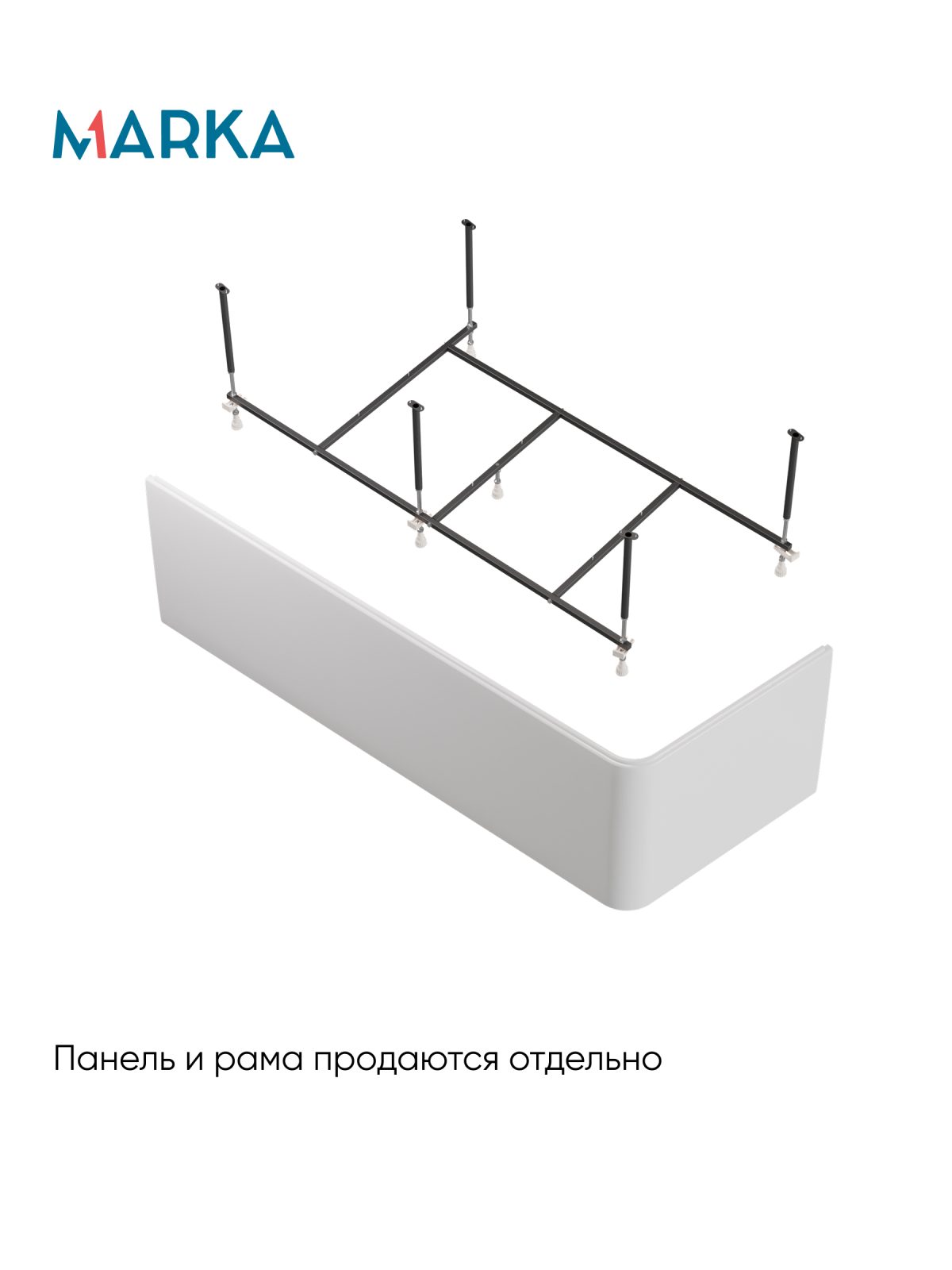 Ванна акриловая Marka One DIRECT 170x100