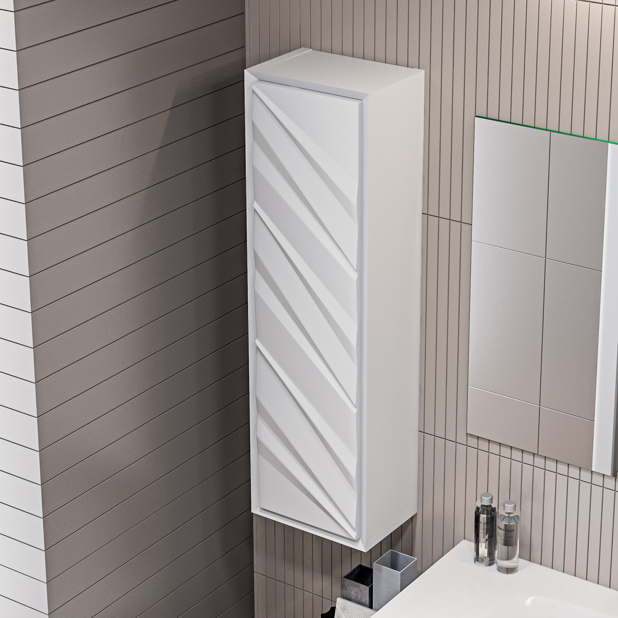 Купить Пенал Glace 30П 1д White R