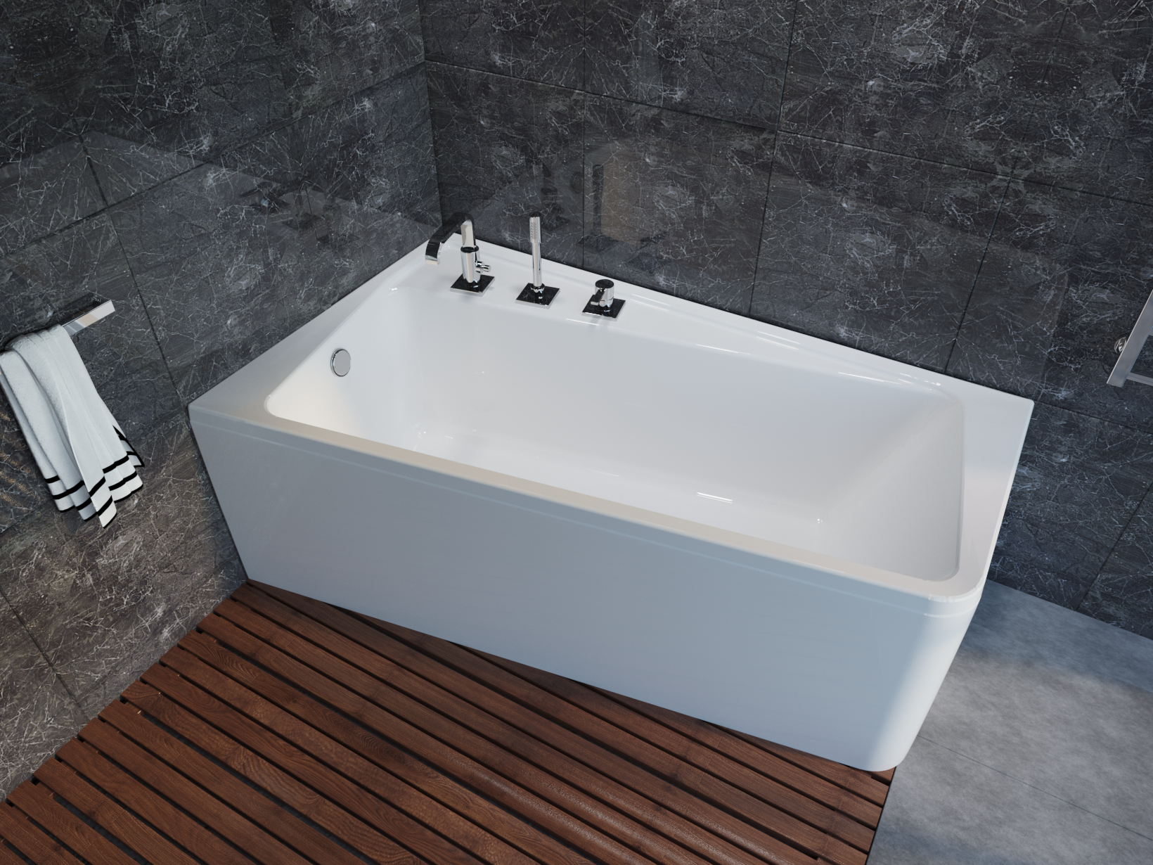 Ванна акриловая Marka One DIRECT 170x100
