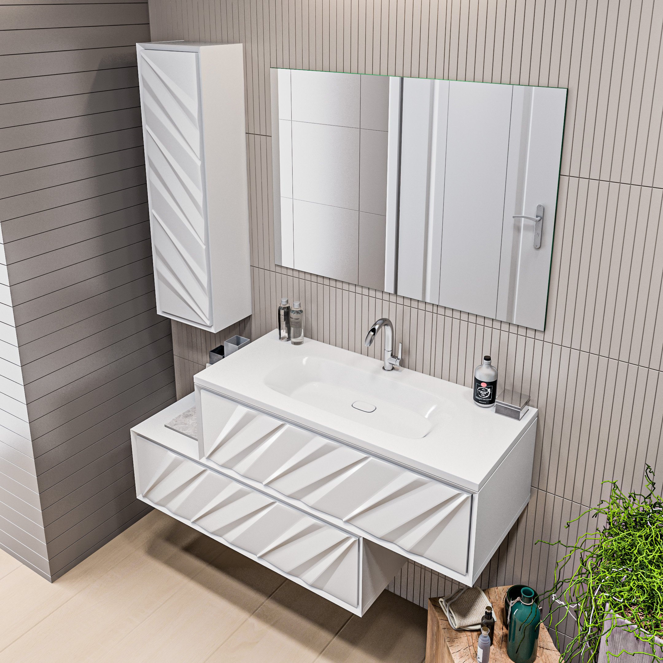 Купить Пенал Glace 30П 1д White L