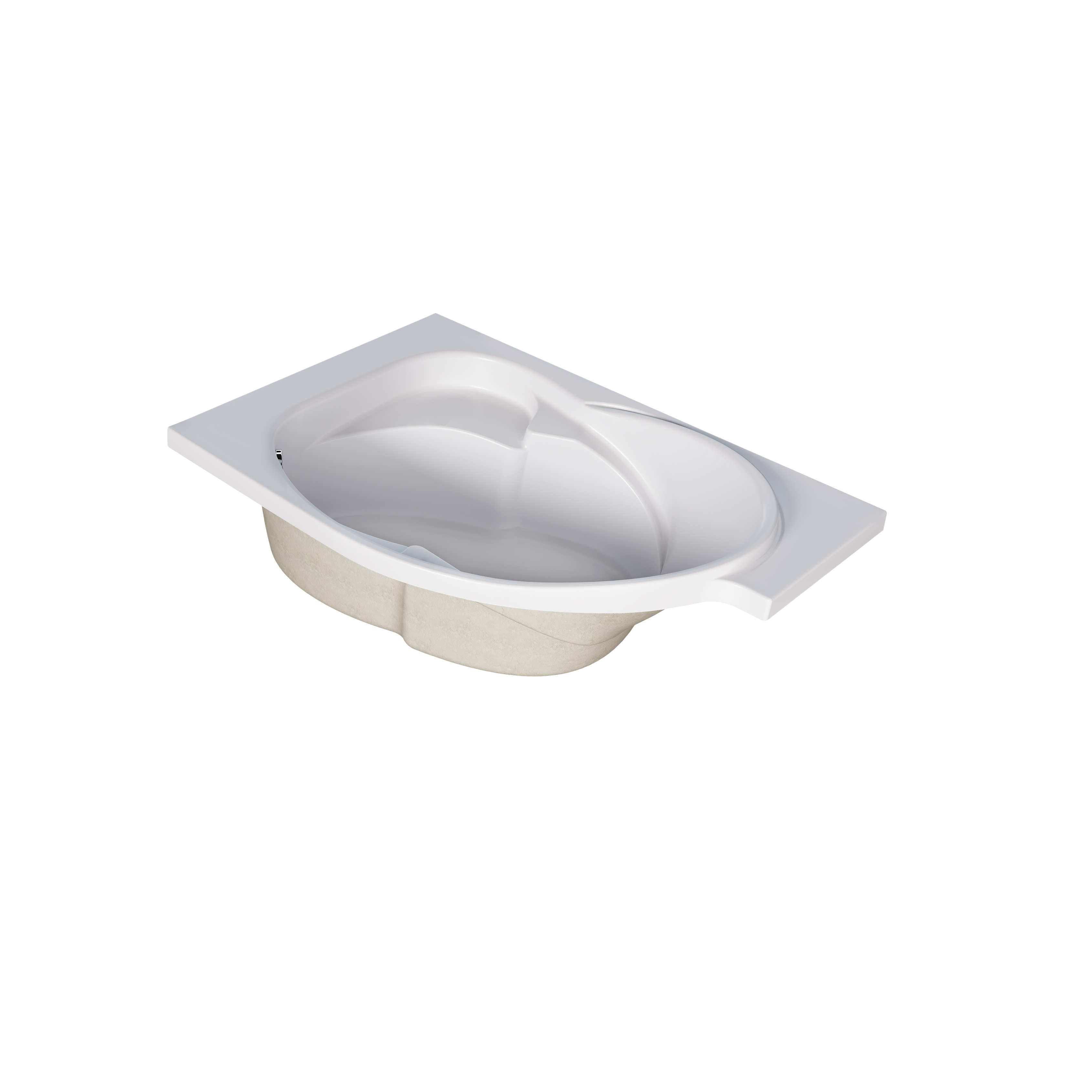 Ванна акриловая Marka One ERGONOMIKA 158-175*110