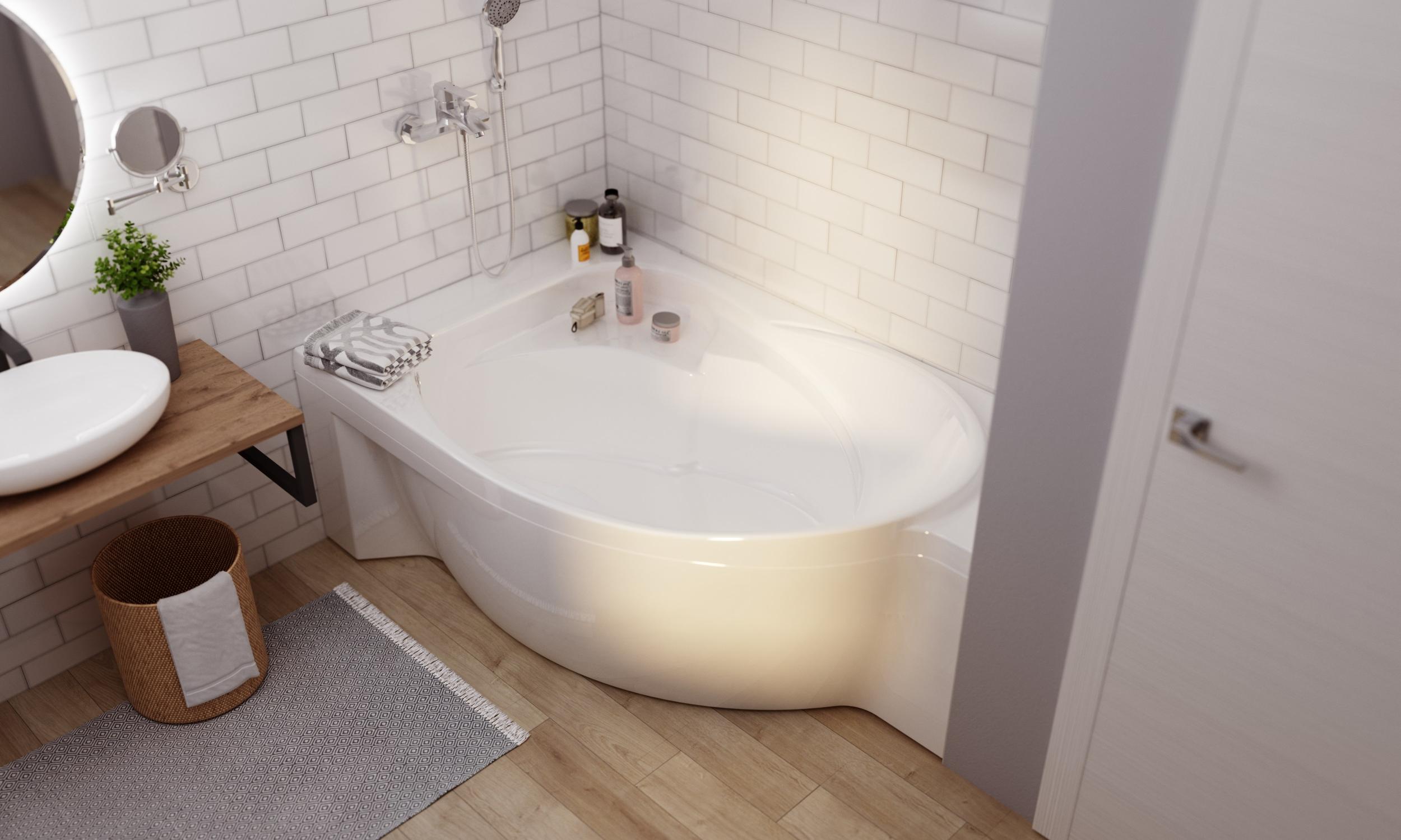 Ванна акриловая Marka One ERGONOMIKA 158-175*110