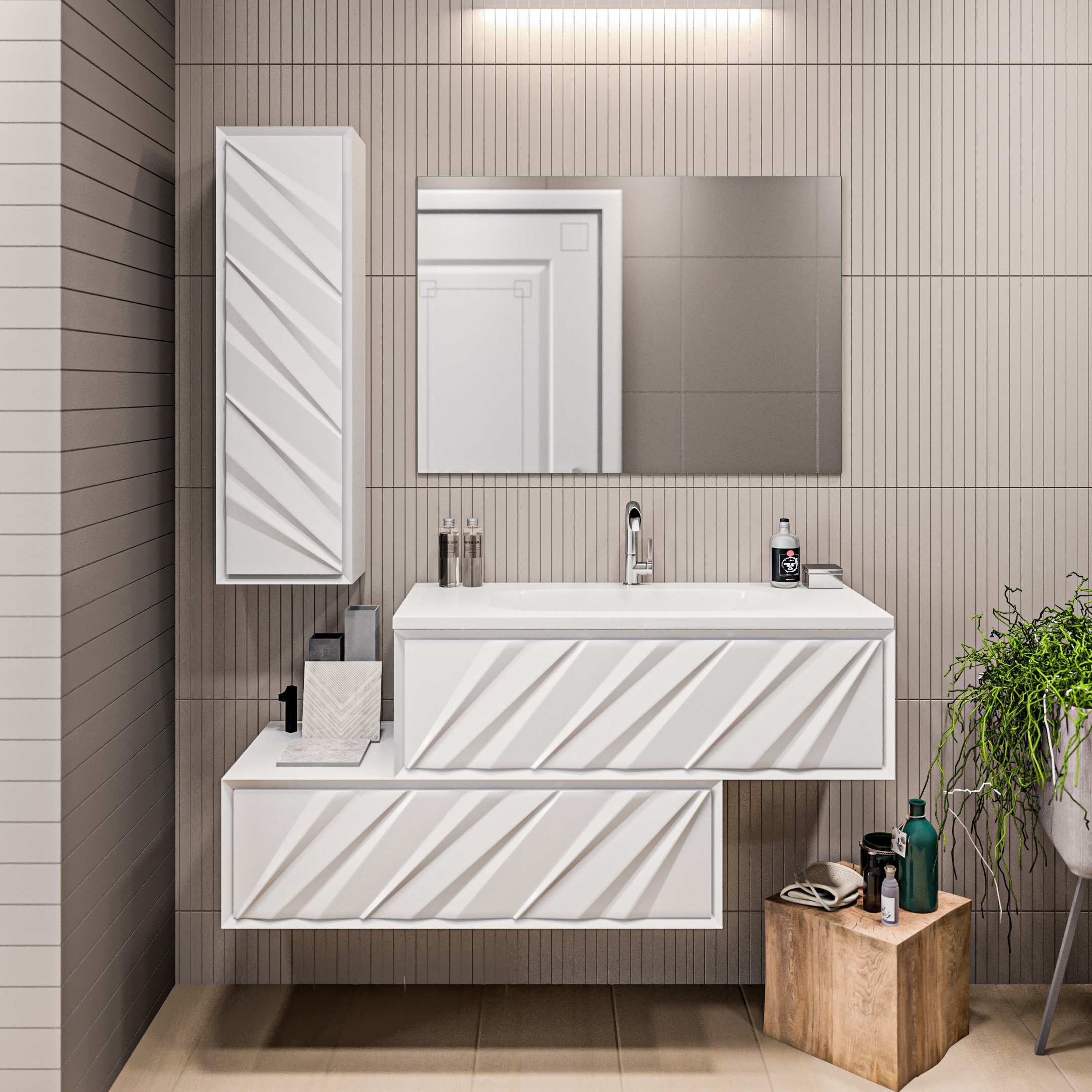 Купить Пенал Glace 30П 1д White R