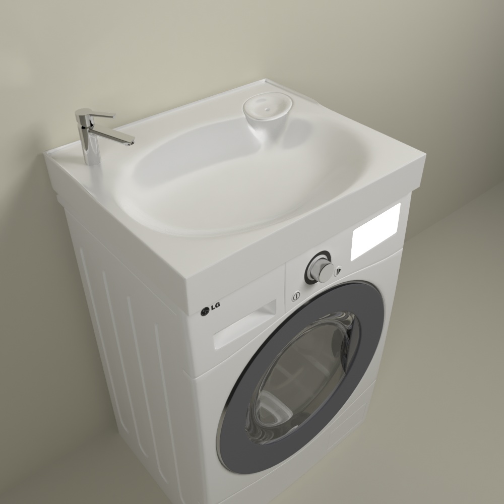 Купить Раковина ЛАВАНДЕРИЯ/LAVANDERIA 600х500