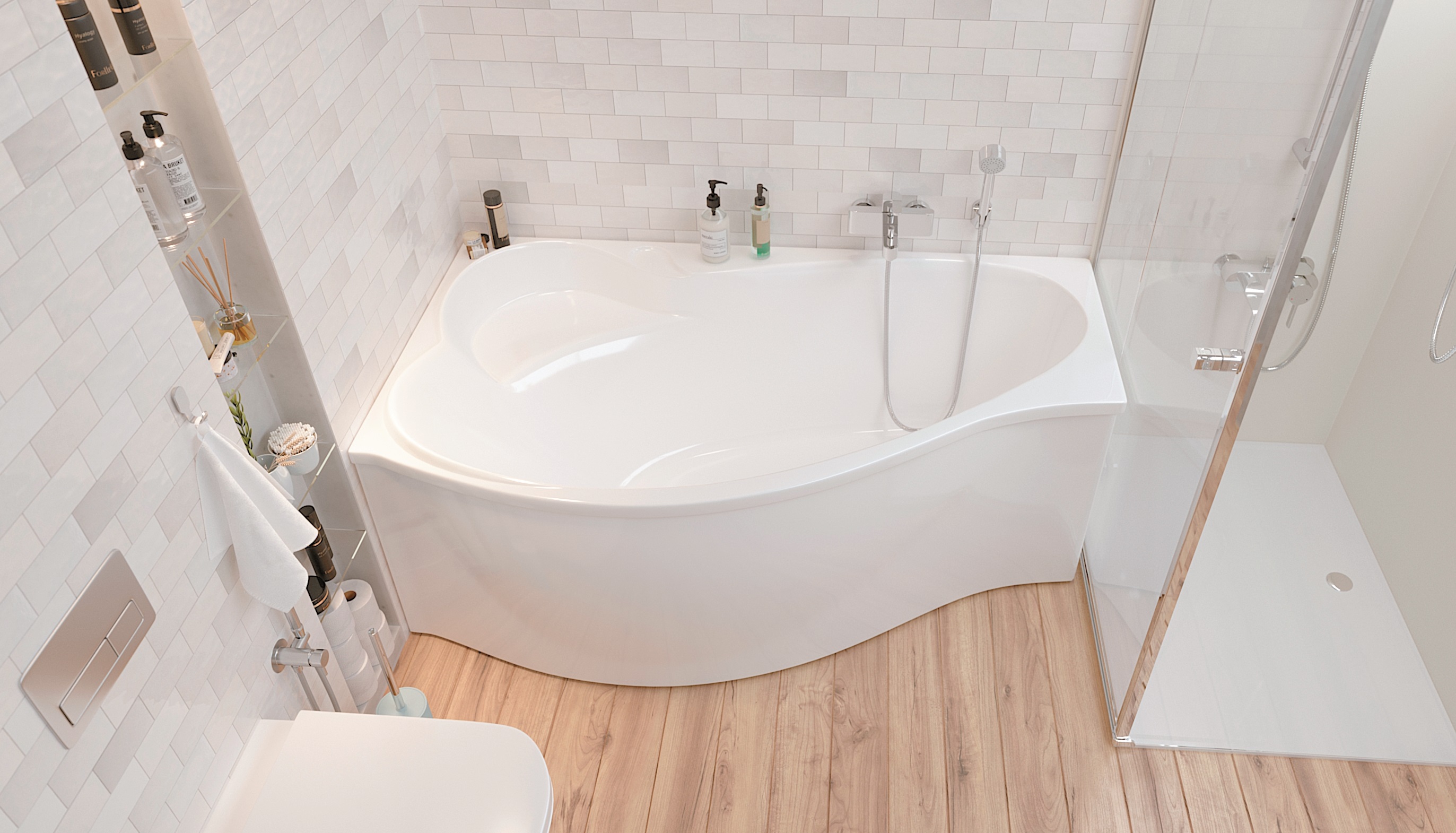 Ванна акриловая Marka One GRACIA 170x100