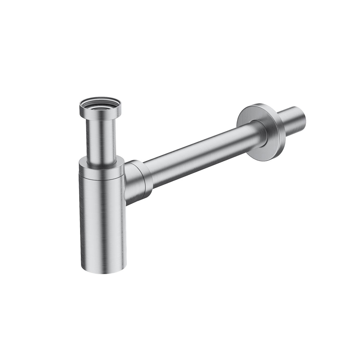 Купить Сифон для раковины IDDIS Optima Home бутылочный матовый хром OPTBC00i84